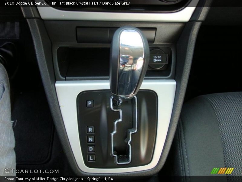 Brilliant Black Crystal Pearl / Dark Slate Gray 2010 Dodge Caliber SXT
