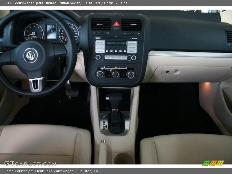 Salsa Red / Cornsilk Beige 2010 Volkswagen Jetta Limited Edition Sedan