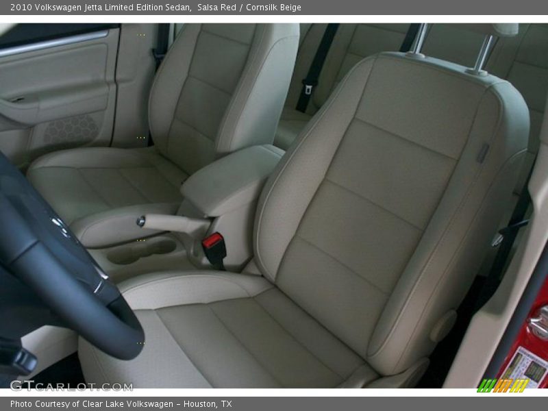 Salsa Red / Cornsilk Beige 2010 Volkswagen Jetta Limited Edition Sedan