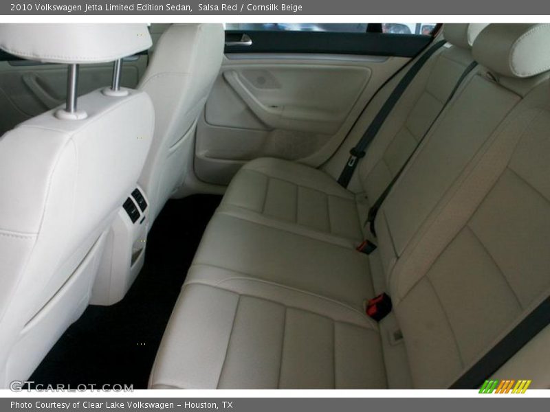 Salsa Red / Cornsilk Beige 2010 Volkswagen Jetta Limited Edition Sedan