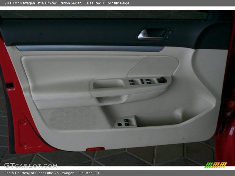 Salsa Red / Cornsilk Beige 2010 Volkswagen Jetta Limited Edition Sedan