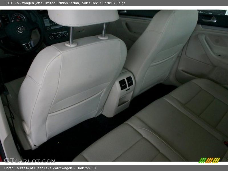 Salsa Red / Cornsilk Beige 2010 Volkswagen Jetta Limited Edition Sedan