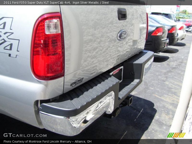 Ingot Silver Metallic / Steel 2011 Ford F350 Super Duty XLT SuperCab 4x4