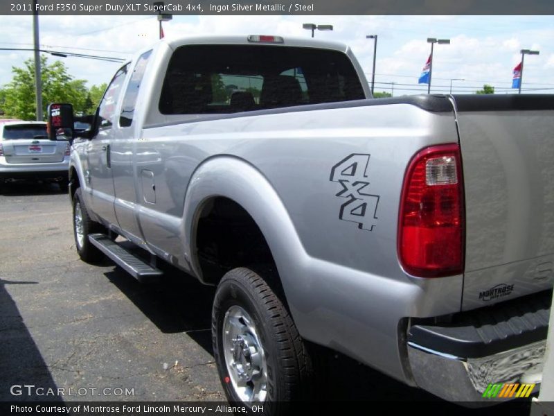 Ingot Silver Metallic / Steel 2011 Ford F350 Super Duty XLT SuperCab 4x4