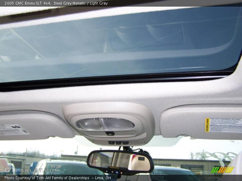 Steel Grey Metallic / Light Gray 2005 GMC Envoy SLT 4x4