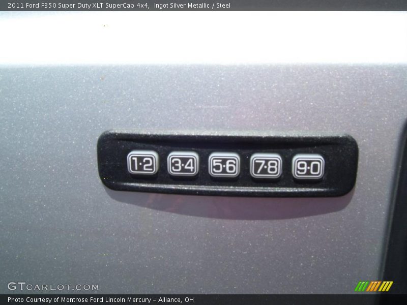 Ingot Silver Metallic / Steel 2011 Ford F350 Super Duty XLT SuperCab 4x4