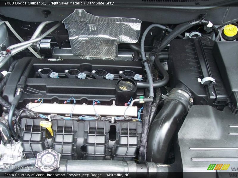 Bright Silver Metallic / Dark Slate Gray 2008 Dodge Caliber SE