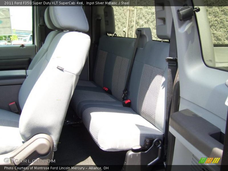 Ingot Silver Metallic / Steel 2011 Ford F350 Super Duty XLT SuperCab 4x4