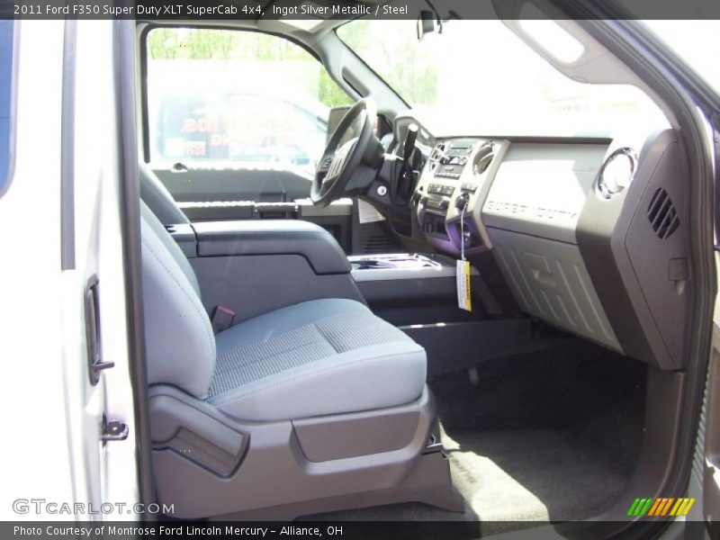 Ingot Silver Metallic / Steel 2011 Ford F350 Super Duty XLT SuperCab 4x4