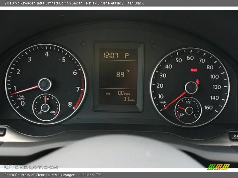 Reflex Silver Metallic / Titan Black 2010 Volkswagen Jetta Limited Edition Sedan