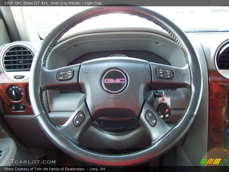 Steel Grey Metallic / Light Gray 2005 GMC Envoy SLT 4x4