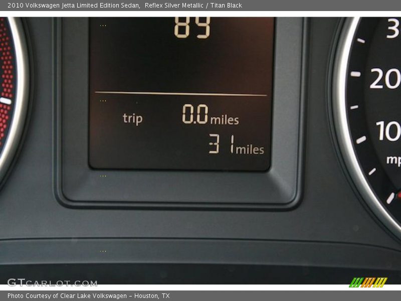 Reflex Silver Metallic / Titan Black 2010 Volkswagen Jetta Limited Edition Sedan