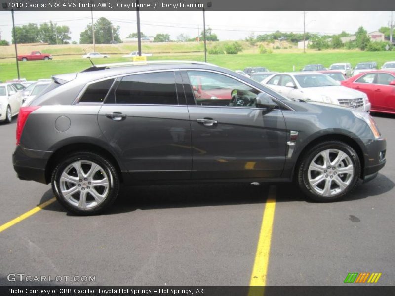 Gray Flannel / Ebony/Titanium 2010 Cadillac SRX 4 V6 Turbo AWD