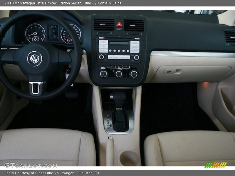 Black / Cornsilk Beige 2010 Volkswagen Jetta Limited Edition Sedan