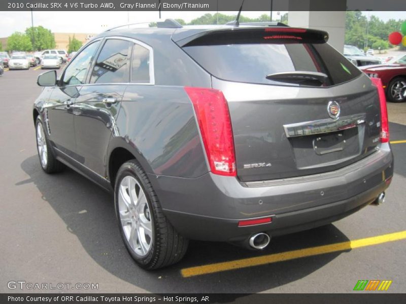 Gray Flannel / Ebony/Titanium 2010 Cadillac SRX 4 V6 Turbo AWD