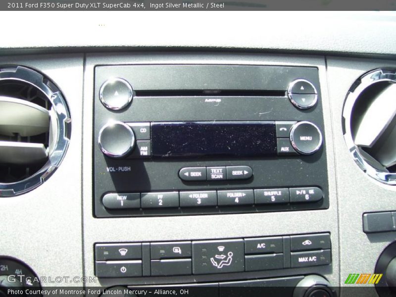 Ingot Silver Metallic / Steel 2011 Ford F350 Super Duty XLT SuperCab 4x4