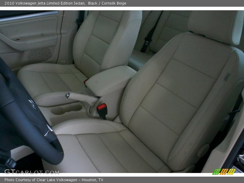 Black / Cornsilk Beige 2010 Volkswagen Jetta Limited Edition Sedan