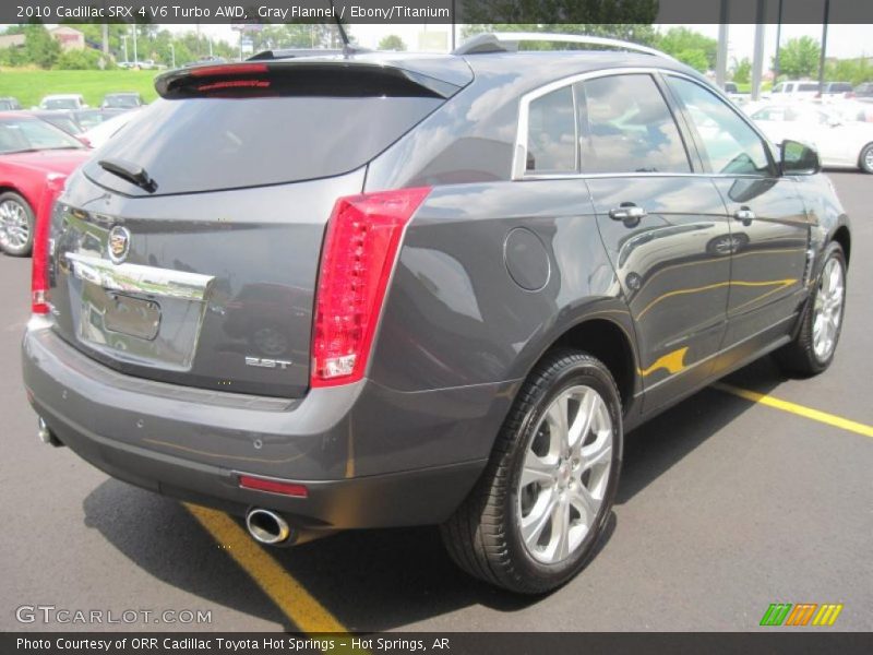 Gray Flannel / Ebony/Titanium 2010 Cadillac SRX 4 V6 Turbo AWD