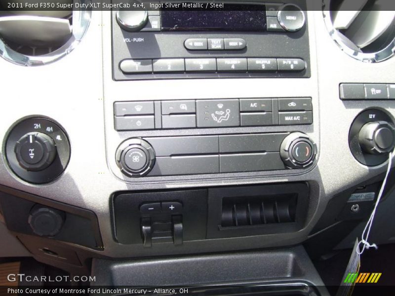 Ingot Silver Metallic / Steel 2011 Ford F350 Super Duty XLT SuperCab 4x4