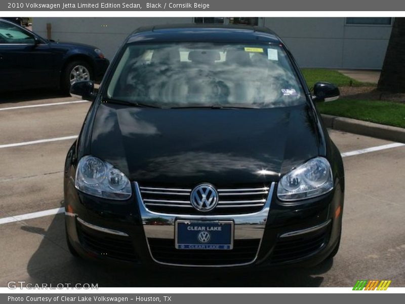 Black / Cornsilk Beige 2010 Volkswagen Jetta Limited Edition Sedan