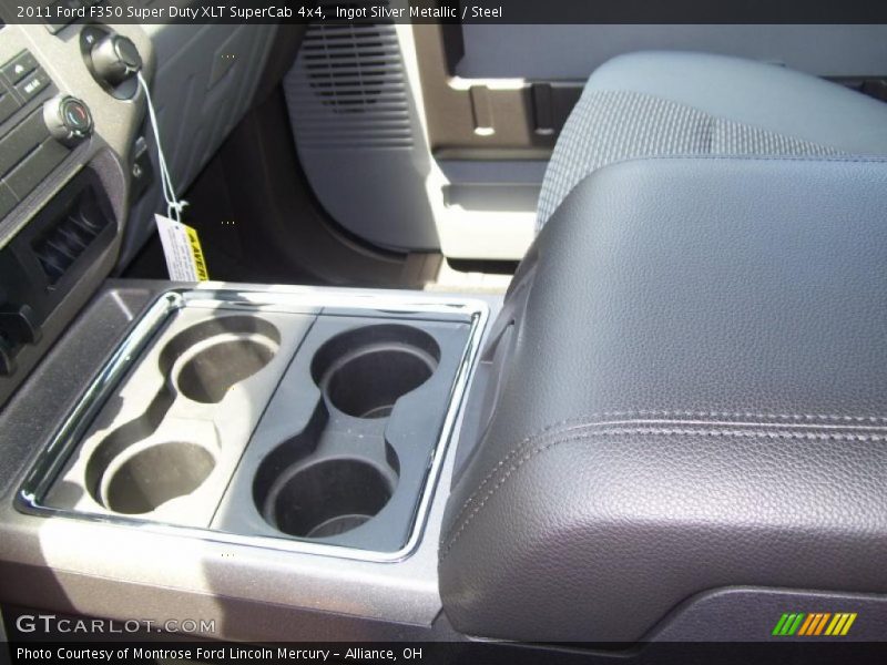 Ingot Silver Metallic / Steel 2011 Ford F350 Super Duty XLT SuperCab 4x4