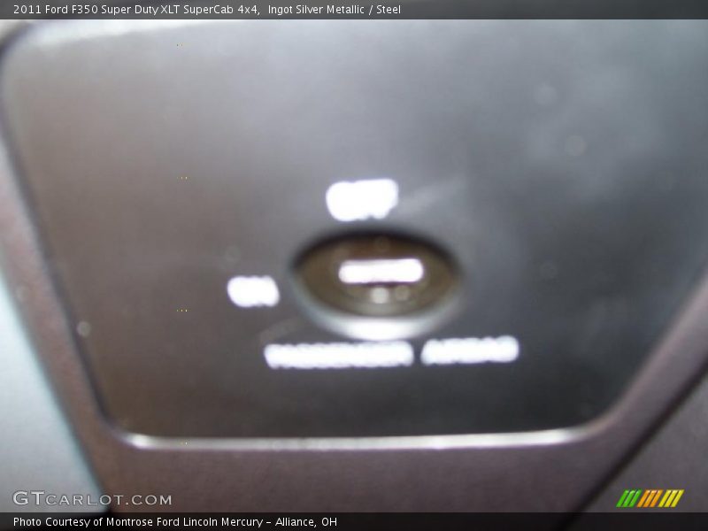 Ingot Silver Metallic / Steel 2011 Ford F350 Super Duty XLT SuperCab 4x4