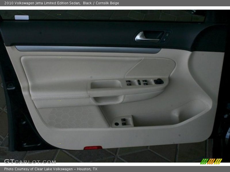 Black / Cornsilk Beige 2010 Volkswagen Jetta Limited Edition Sedan