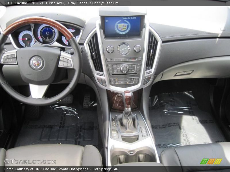 Gray Flannel / Ebony/Titanium 2010 Cadillac SRX 4 V6 Turbo AWD