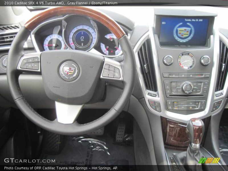 Gray Flannel / Ebony/Titanium 2010 Cadillac SRX 4 V6 Turbo AWD