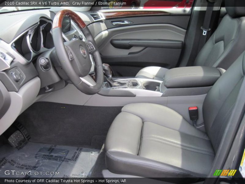 Gray Flannel / Ebony/Titanium 2010 Cadillac SRX 4 V6 Turbo AWD
