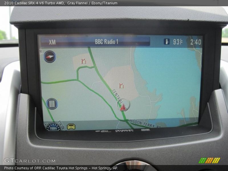 Gray Flannel / Ebony/Titanium 2010 Cadillac SRX 4 V6 Turbo AWD