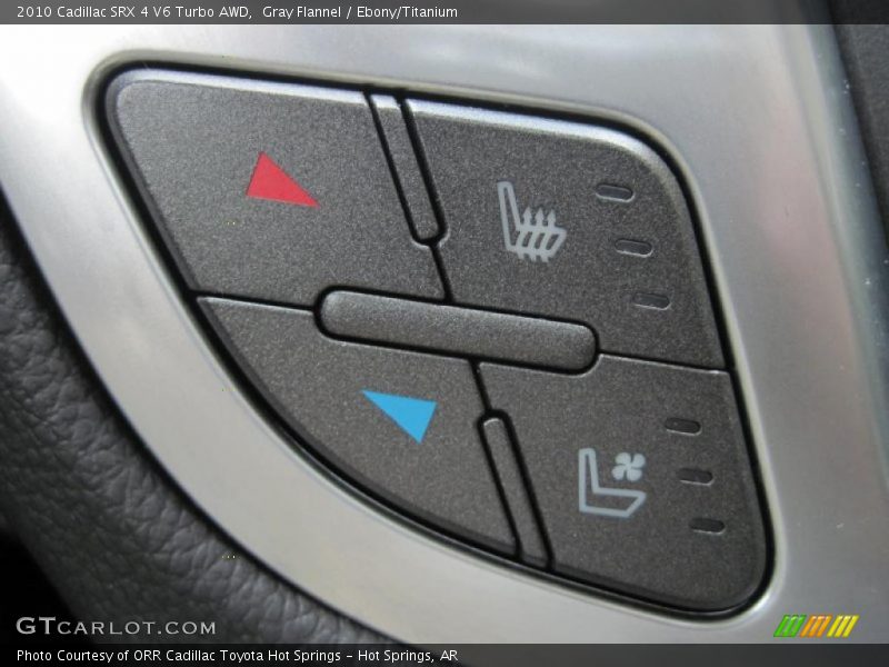 Gray Flannel / Ebony/Titanium 2010 Cadillac SRX 4 V6 Turbo AWD