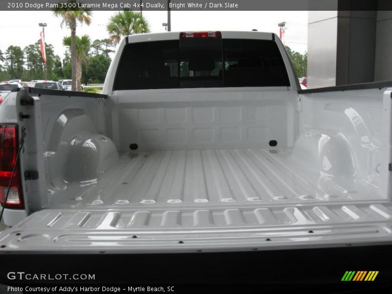 Bright White / Dark Slate 2010 Dodge Ram 3500 Laramie Mega Cab 4x4 Dually