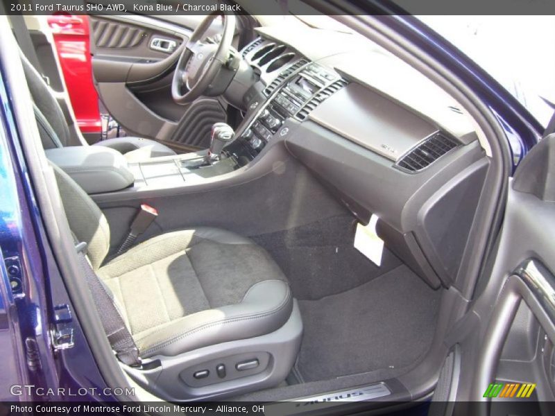 Kona Blue / Charcoal Black 2011 Ford Taurus SHO AWD