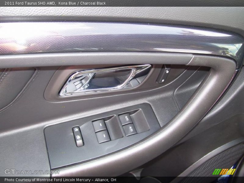 Kona Blue / Charcoal Black 2011 Ford Taurus SHO AWD