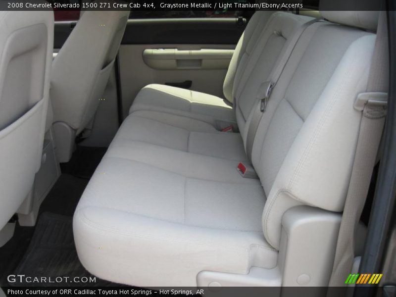 Graystone Metallic / Light Titanium/Ebony Accents 2008 Chevrolet Silverado 1500 Z71 Crew Cab 4x4