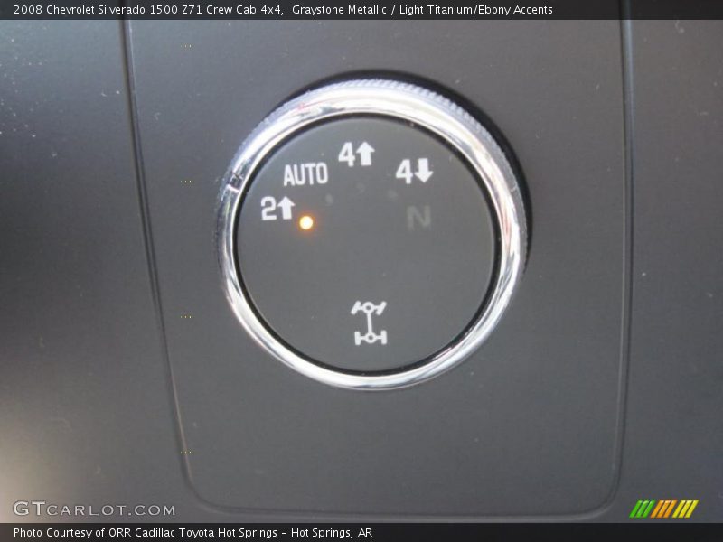 Graystone Metallic / Light Titanium/Ebony Accents 2008 Chevrolet Silverado 1500 Z71 Crew Cab 4x4