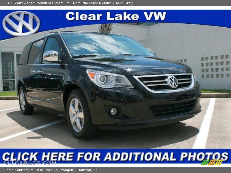 Nocturne Black Metallic / Aero Gray 2010 Volkswagen Routan SEL Premium