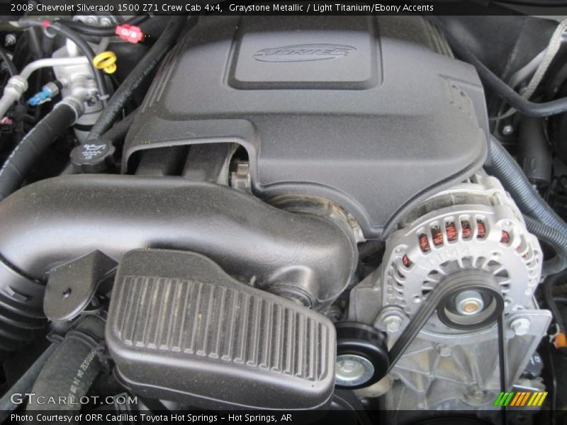 Graystone Metallic / Light Titanium/Ebony Accents 2008 Chevrolet Silverado 1500 Z71 Crew Cab 4x4