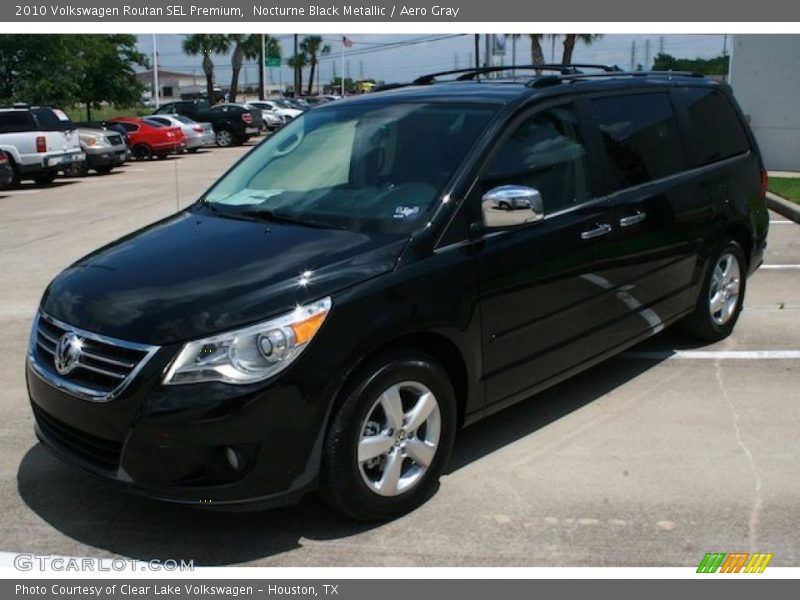Nocturne Black Metallic / Aero Gray 2010 Volkswagen Routan SEL Premium