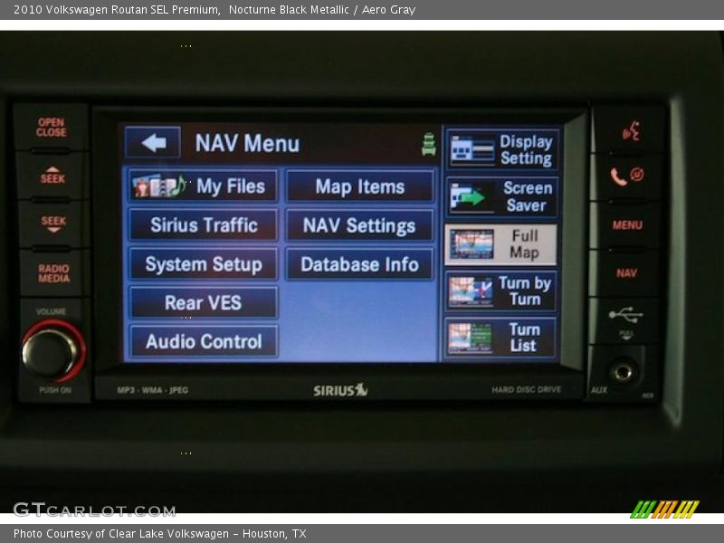 Nocturne Black Metallic / Aero Gray 2010 Volkswagen Routan SEL Premium