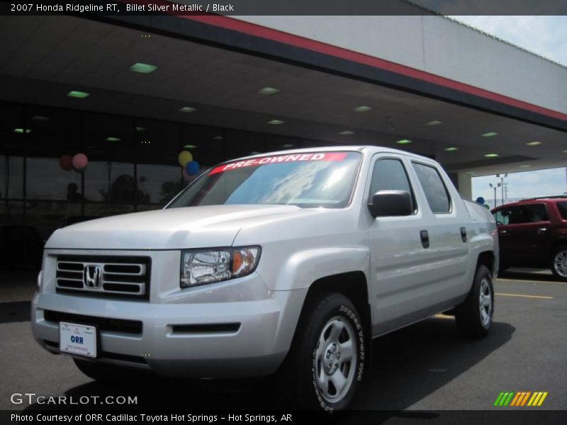 Billet Silver Metallic / Black 2007 Honda Ridgeline RT
