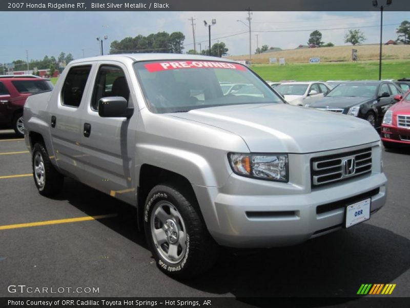 Billet Silver Metallic / Black 2007 Honda Ridgeline RT
