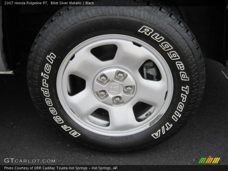 Billet Silver Metallic / Black 2007 Honda Ridgeline RT
