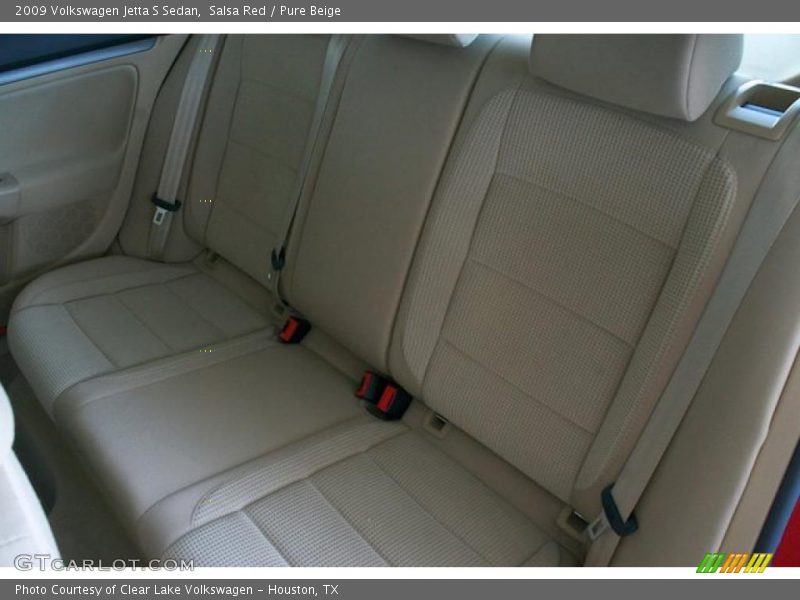 Salsa Red / Pure Beige 2009 Volkswagen Jetta S Sedan