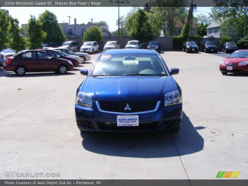 Maizen Blue Pearl / Beige 2009 Mitsubishi Galant ES
