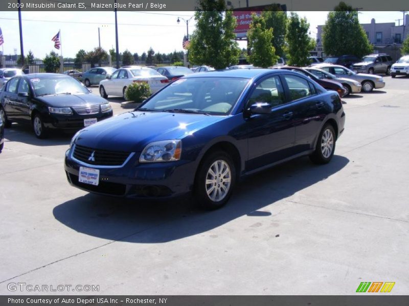 Maizen Blue Pearl / Beige 2009 Mitsubishi Galant ES
