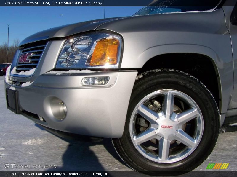 Liquid Silver Metallic / Ebony 2007 GMC Envoy SLT 4x4