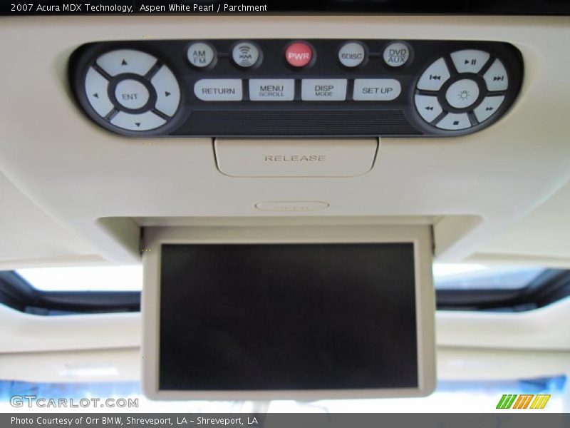 Aspen White Pearl / Parchment 2007 Acura MDX Technology