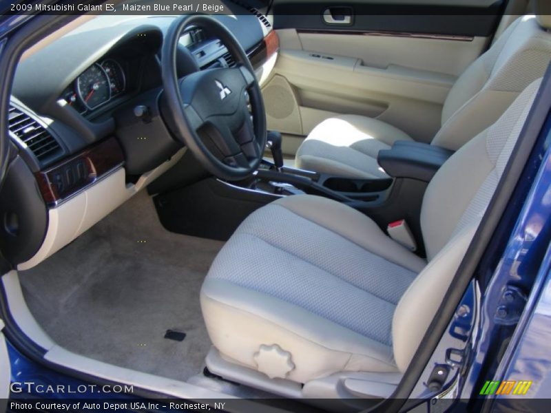 Maizen Blue Pearl / Beige 2009 Mitsubishi Galant ES